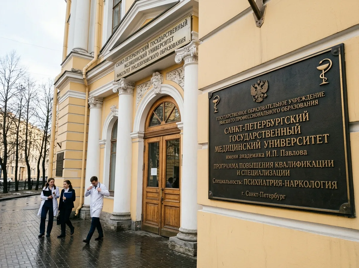 Сертификат специалиста по психиатрии-наркологии, государственный образец, выдан медицинским университетом Санкт-Петербурга